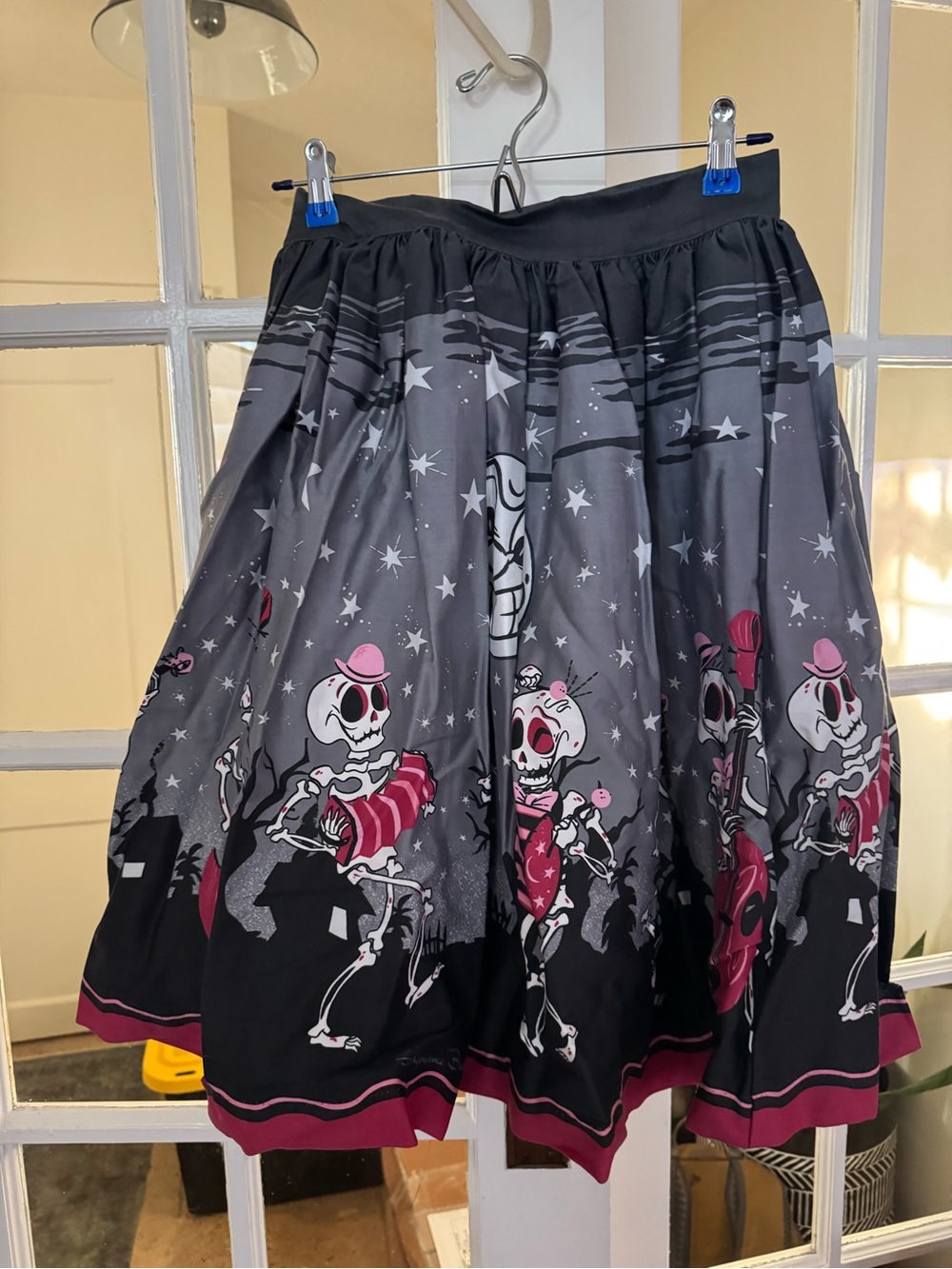 Vintage inspired Halloween skirt